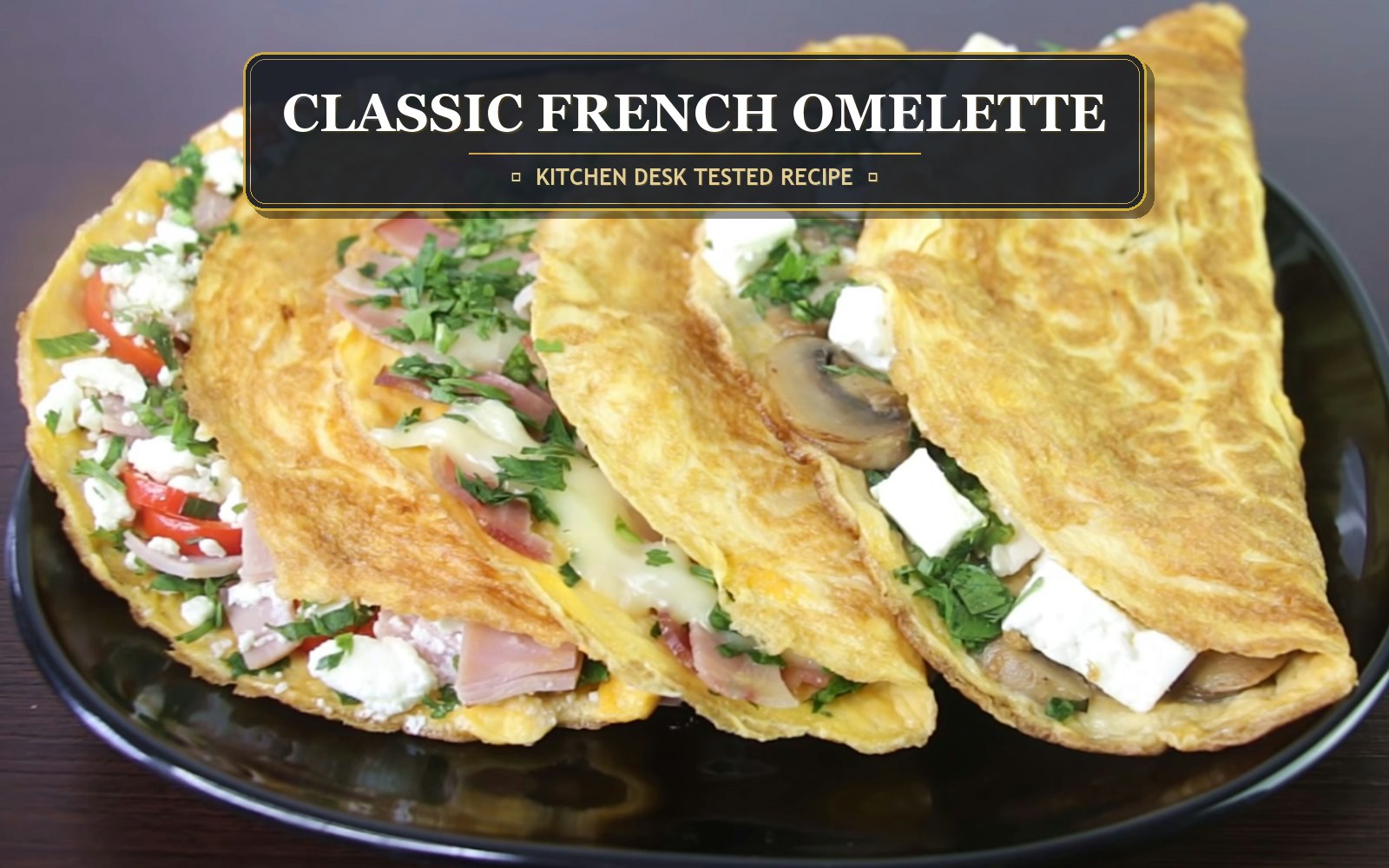 The Classic French Soft-Curd Rolled Omelette